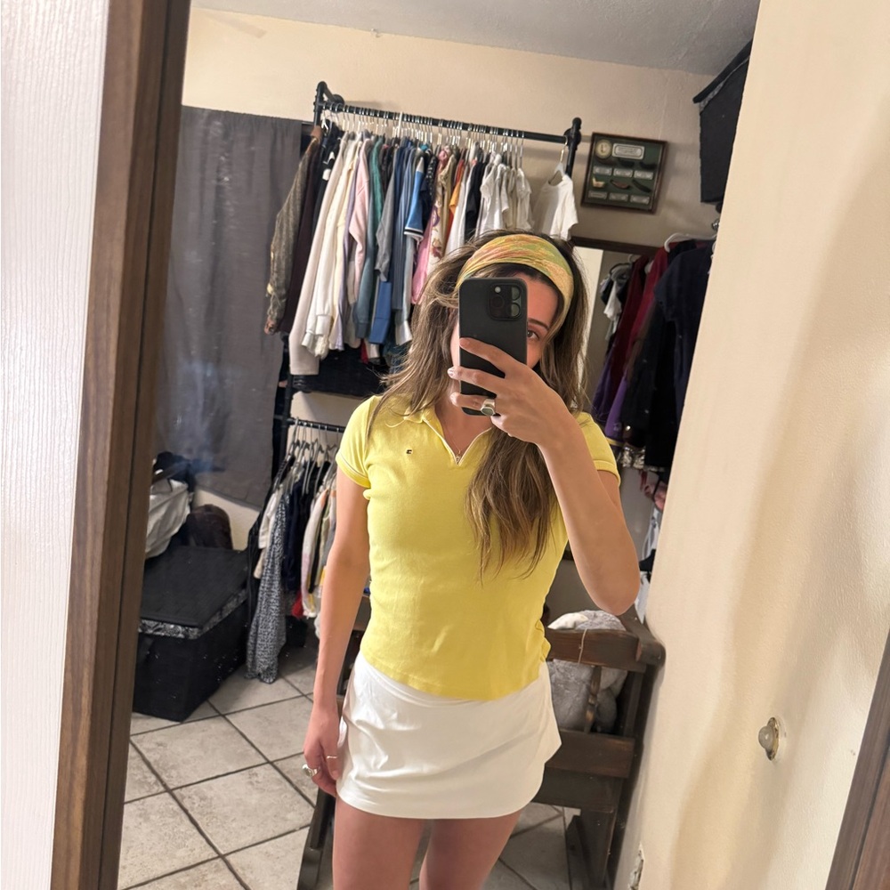 Tommy Hilfiger Yellow Polo Shirt